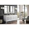 James Martin Vanities Athens 72in Double Vanity, Glossy White w/ 3 CM Eternal Marfil Top E645-V72-GW-3EMR - alternate 4